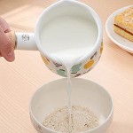 CJTMY Antiadhésives émail Lait Pan Pot pratique au beurre café chaud Petit lait Pot Cuisine Marmite nouilles aliments for bébés à la main Color : C - B09YRHK52BE