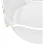 Pot à lait en verre avec manche en bois bec en forme de V nouilles casserole maison cuisine ustensiles de cuisine accessoire20 oz 600 ml - B09K47LVKSD