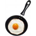 BESTONZON Mini Poêle Portable Pratique Mini Nouveauté Antiadhésive Poêle À Oeuf Omelette Pancake pour faire frire les œufs et Cuisiner Camping12 CM - B07C78715KG