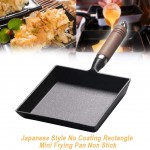 OIPYI Cuisine Rectangle Frying Pan épaissie Style Tamagoyaki Non Stick Fonte Non Revêtement Mini Outils Omelette - B09N9MQ68W6