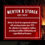Merten & Storck Plat à rôtir en acier carbone avec grille 38,1 x 11,5 cm - B09FTLGF68N
