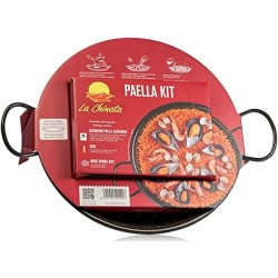 La Chinata Kit Paella avec poêle à paella de 30 cm - B08BRQVB8QM