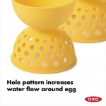 OXO Good Grips Escalfador de huevos 2 unidades - B01MZBAV0YM