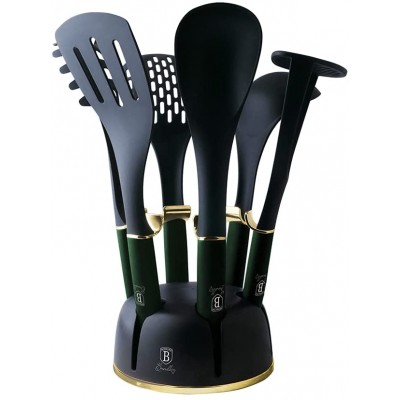 Berlinger Haus Emerald Collection 7 outils de cuisine BH 6243 Emerald acier inoxydable 18 8 - B0856LLC288