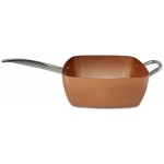 Copper Chef 5 piece Non-Stick 9.5 Large Deep Sided Square Pan Kit As seen on High Street TV by High Street TV - B01DWH4COWP