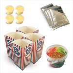 Poêle en aluminium pour Popcorn pour plaques traditionnelles + kit d'ingrédients - B08WY7PDX19