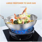 YUYAOYAO Accessoires de Cuisine Poêle à gaz Couverture Économie de l'énergie Couverture Coupe-Vent Réflexion Coupe-Vent Accessoires for cuisinière Color : Four Opening WT - B09KQ672VRI