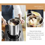 MNSSRN Pot d'asperges en Acier Inoxydable Pot de Soupe Haute friteuse Pot de pâtes à maïs cuisinière avec Couvercle de Panier Amovible 3.5L 4L,A,3.5L - B09NDFSQT7U
