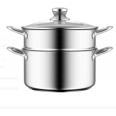 Pot à vapeur Pot de soupe en acier au carbone Fond de chaudron à angle droit extra épais fruits de mer cuit à la vapeur petits pains cuits à la vapeur soupe de poulet cuit Size : 22CM - B09TS7CFVHC