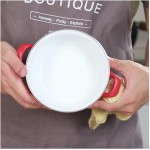 WANGYAN Passerelle Pot de cuisine Pots et poêles Cuisine Cuisine Porcelaine Enamel Pot Cuisson Pots à induction Cuisinière à induction Chaud pot pour les ustensiles de cuisine PAN - B09VL1H4NH2