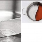 SMEJS Hot Pot Cooker Canard Pot Cuisine Casserole Soupe outil de cuisson en acier inoxydable double Hot Pot Induct - B0933925PLT