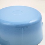 BBQ-Toro Cocotte | 4,0 l Ø 24 cm | Casserole en fonte émaillée avec couvercle | Compatible induction bleu - B07MFQH87S3