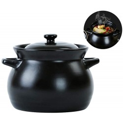 BKWJ Casserole Plats Céramique Pot De Cuisin Cuisson Pot De Riz,Stew Pot Pot Stockpot,Pots&Pans Bol en pierre - B09J2H5Q631