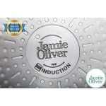 Jamie Oliver Casserole 24 cm Conçue pour tous les types de plaques de cuisson Fabriqué à base d’acier inoxydable Lavable au lave-vaisselle. - B07XT6GVZTN