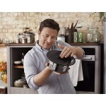 Tefal Ingenio Jamie Oliver Set de casseroles compatible avec tous types de plaques de cuisson en acier inoxydable Acier inoxydable acier inoxydable 9-teilig - B07WXKKTVV2