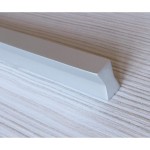 Paire de poignées 200 mm en aluminium – Finition anodisée naturelle – pour meubles de cuisine et ameublement – Fabriqué en Italie. - B08MRV797FN