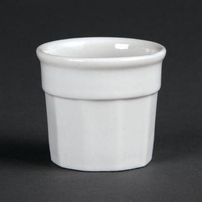 Olympia Lot de 12 potsà  sauce en porcelaine Blanc 45 x 50 mm - B002UKI514D
