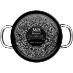 Silit 2109297178 Set de 4 Batteries de Cuisine Émail Noir 24 cm - B00UROMI401
