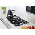 Tefal E857S544 Premium Lot de 5 casseroles et poêles Noir Anti-adhésive Thermospot Compatible Induction - B00A9VC8IWM