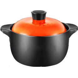WY- Pots Casserole Soupe santé Haute température 煲 Pot de ragoût en céramique Petit Pot en céramique - B07MQ1YGLZD