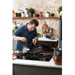 Tefal Jamie Oliver Set de poêles en acier inoxydable brossé Acier inoxydable acier inoxydable 2-teilig - B07XDTFZBF3