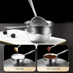 Pisamhid Marmite à Double chaudière en Acier Inoxydable | Acier Inoxydable Double Boiler Pot Cuisine Cuisine Outils Gadgets | Gadgets Pratiques d'outils de Cuisine pour la Maison - B09W56182D1