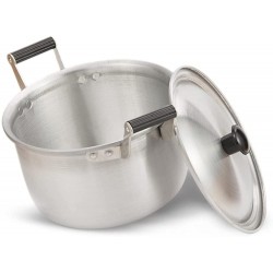 ZHANGZHI Pot en aluminium pot en acier inoxydable pot en acier inoxydable cuisson non magnétique cuisson ustensiles de cuisine polyvalente antiadhésif usage général usage de cuisine Color : 18cm - B09K7XVBP4I