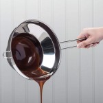 Kilo M75 Bain Marie Porringer pour faire fondre du chocolat et cuire des sauces délicates sur l'eau bouillante Acier inoxydable poli - B001SGV5W2J