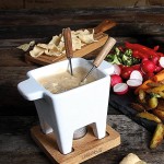 Boska Tapas Fondue Bianco pour 174 grammes de fromage fondu 300 ml - B00U16QOXAE