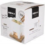 Boska Tapas Fondue Bianco pour 174 grammes de fromage fondu 300 ml - B00U16QOXAE