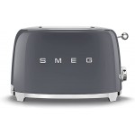 SMEG Grille-pain compact SMEG BHT 36,6 x 24,8 x 22,4 cm Gris - B08PMLQPG6H