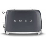 SMEG Grille-pain compact SMEG BHT 36,6 x 24,8 x 22,4 cm Gris - B08PMLQPG6H