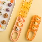 Toddmomy Boule de Riz Moule Boule En Forme de Cuisine Outils DIY Lunch Maker Moule Decor de La Nourriture pour Enfants Moule - B09MT5F89JN
