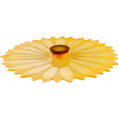 Charles Viancin Couvercle Sunflower en Silicone -15cm- Couvercle Hermétique pour Stocker et Cuisiner vos Aliments Sans BPA Compatible Four Micro-Ondes Congélateur Cuisinière et Lave-Vaisselle - B07PWF6X8LH