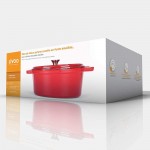LIVOO Feel good moments Cocotte ovale MEP129 Rouge - B0912LS15DH