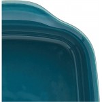 Emile Henry EH609649 Plat à Four Individuel Céramique Bleu Calanque 22 x 14 cm - B07MZB12W97