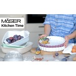 Mäser 931487 Kitchen Time Plat à Four Rectangulaire Idéal pour Lasagne Petit Moule et Forme Tiramisu Forme Carrée Antirayure et Anticoupures Céramique - B07MBQD7Y7F