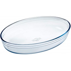 Ô cuisine Plat à four ovale en verre borosilicate 35 X 24 cm - B005FDWM3KO