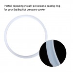 1 accessoire d'anneau d'étanchéité en silicone PCS Compatible avec Instant Pot 5 6 Qt outil de pression 8Qt Accessoires de joint en silicone Remplacement du scellant en caoutchouc6Qt White - B08JGCY11DN