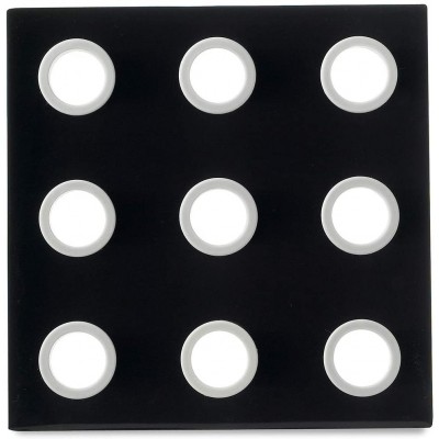 Rosti Mepal Domino Dessous de plat en mélamine et silicone Noir - B002XQ3LG4E