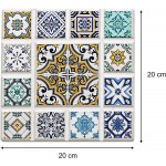 Zassenhaus Dessous de Plat Oriental en céramique avec Base en liège antidérapant 20 x 20 x 1 cm 057713 Blanc - B09F368BN28